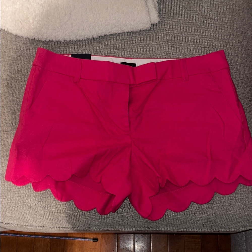 J crew  Scalloped Hem Women Shorts